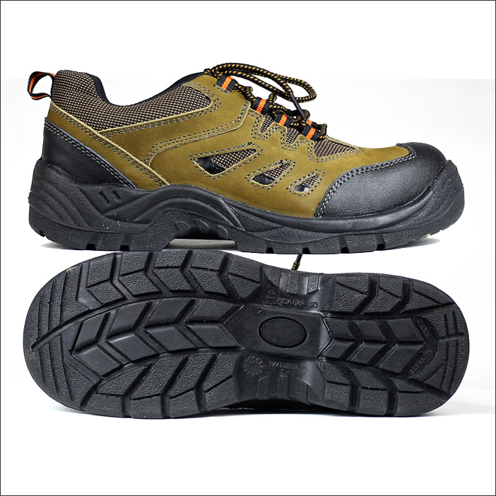 Suede Leather Safety Shoes SA-1106